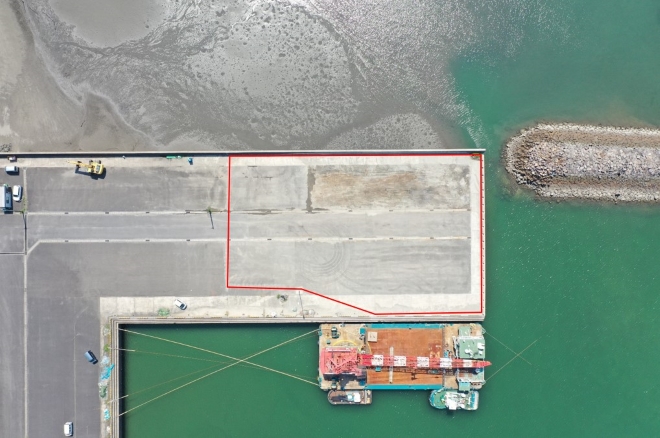 土嚢設置　着工前