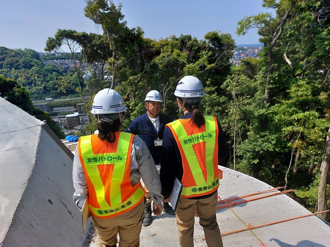女性パトロール(武岡団地編)