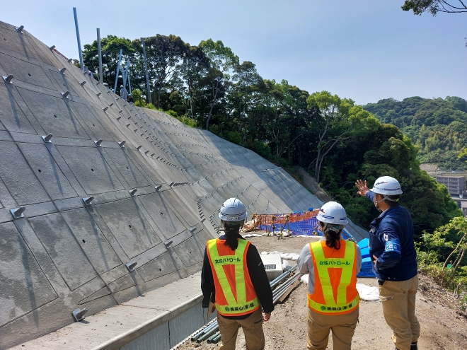 女性パトロール(武岡団地編)