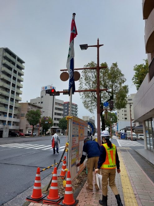 女性パトロール（谷山二区・鴨池川・鴨池中央港区編）