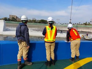 女性パトロール（谷山二区・鴨池川・鴨池中央港区編）