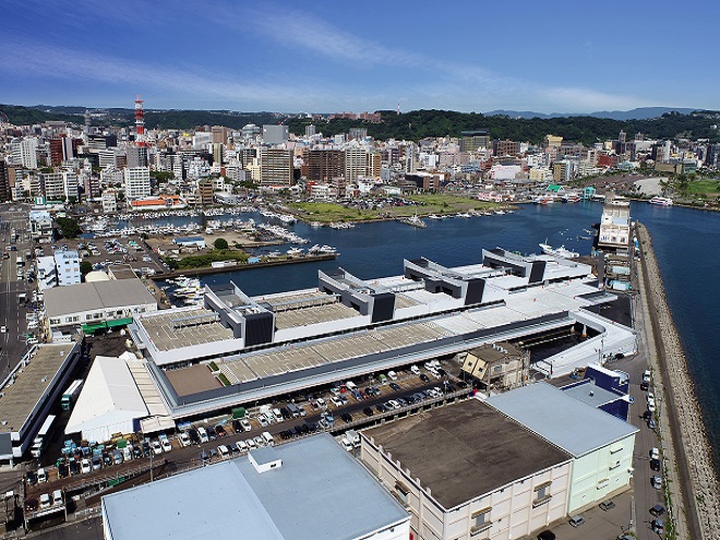 鹿児島市中央卸売市場魚類市場棟新築本体工事（２工区）8