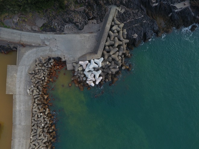 ２災５号・６号硫黄島港災害復旧工事4