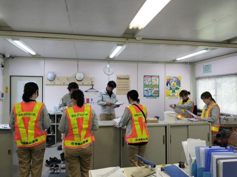 女性パトロール（串木野・伊勢渕地区編）