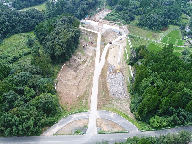 道路改築工事（広瀬道路Ｒ２-２９工区）1