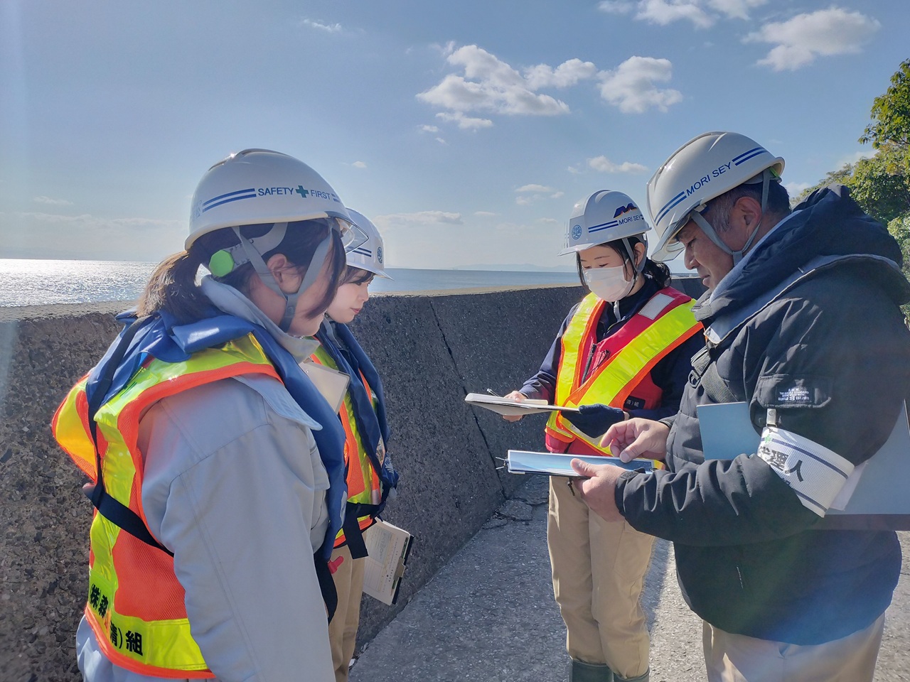 女性パトロール（鴨池中央工区・下門仲組線編）