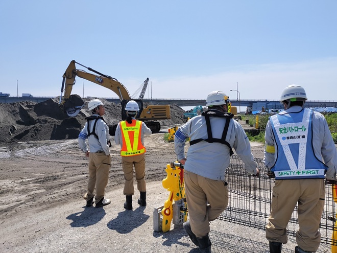 女性パトロール（鴨池中央港編）
