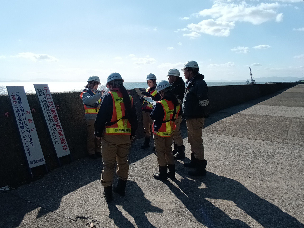 女性パトロール（鴨池中央工区・下門仲組線編）