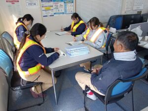 女性パトロール（鴨池中央工区・下門仲組線編）