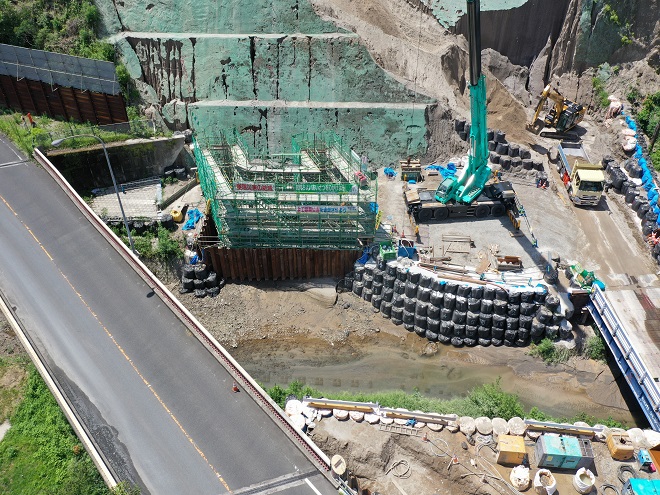 指宿有料道路（Ⅲ期）山田ＩＣ改築工事（Ｈ３０－４工区）1