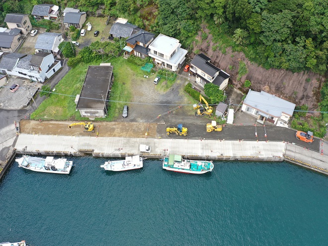 一湊漁港水産物供給基盤機能保全工事（Ｒ３‐１工区）1