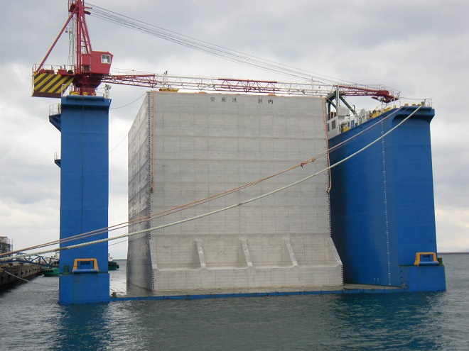 安房港改修工事（１工区）2